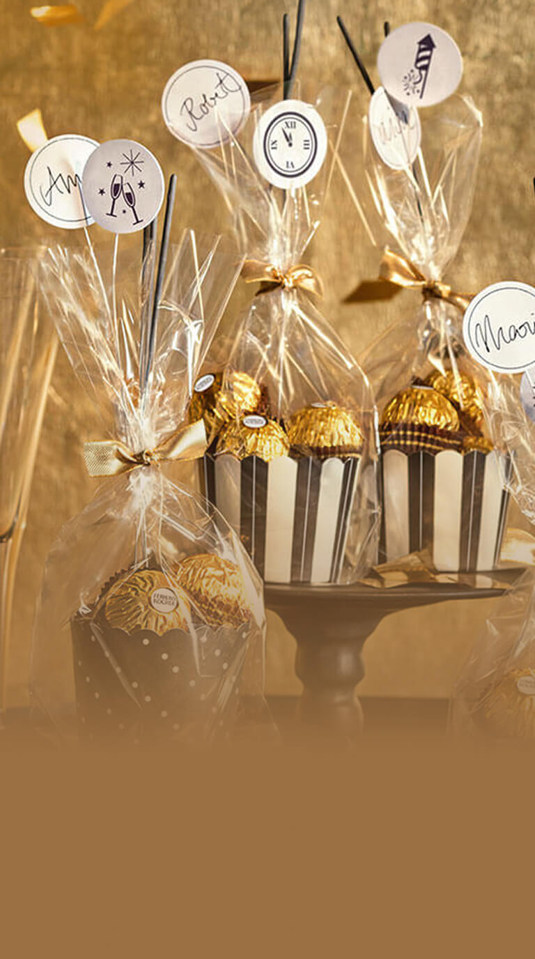 Kleines Gastgeschenk zu Silvester selber machen