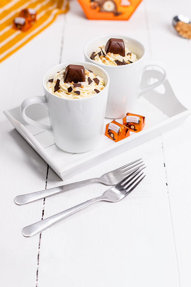 Tassenkuchen mit Küsschengeschmack