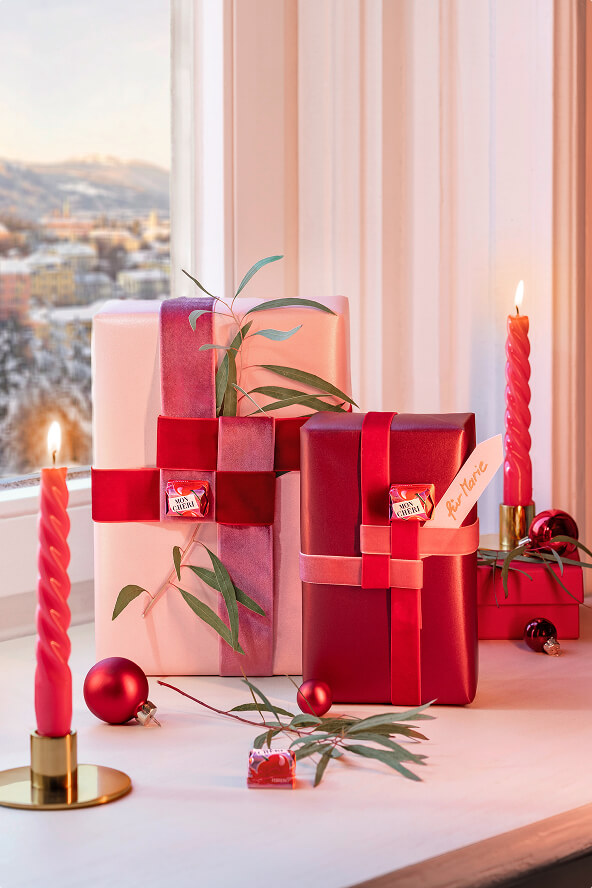 Verwobene Geschenkverpackung