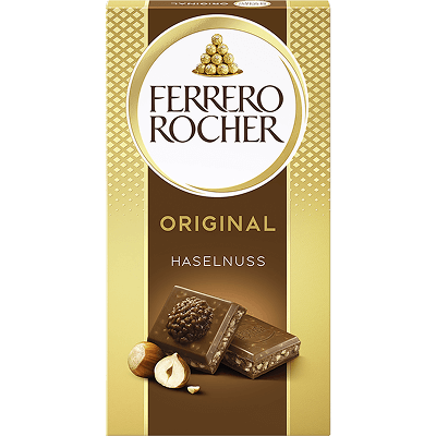 Ferrero Rocher Original Milchschokolade mit Haselnuss