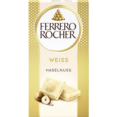 Ferrero Rocher Weiße Schokolade mit Haselnuss