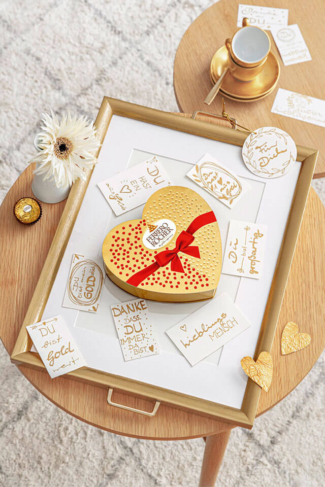 DIY Tablett aus Bilderrahmen DIY Tablett aus Bilderrahmen