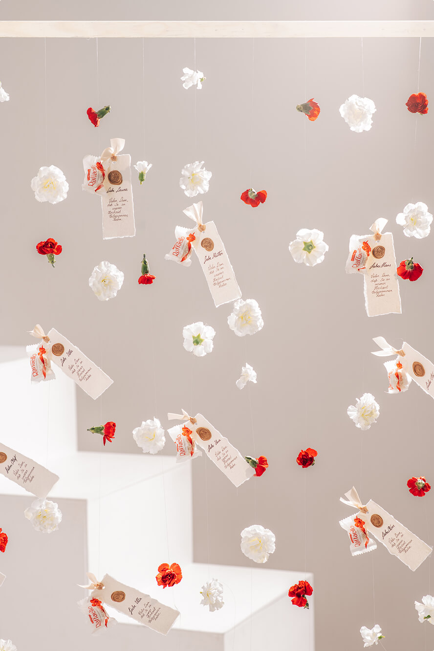 "Dankes" - Briefwand