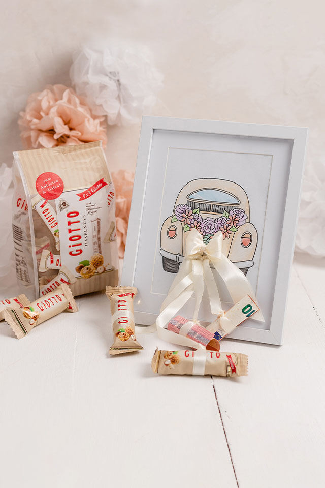 DIY-Hochzeitsgeschenk mit GiOTTO
